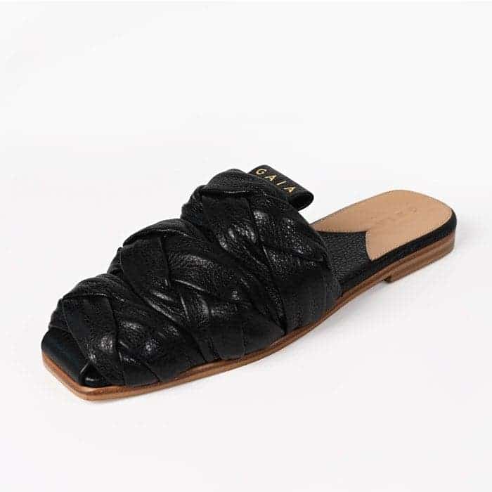 Braided mules hot sale